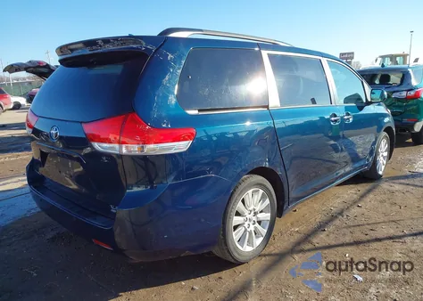 2011 Toyota Sienna Xle from USA, damaged, VIN 5TDDK3DC8BS018988